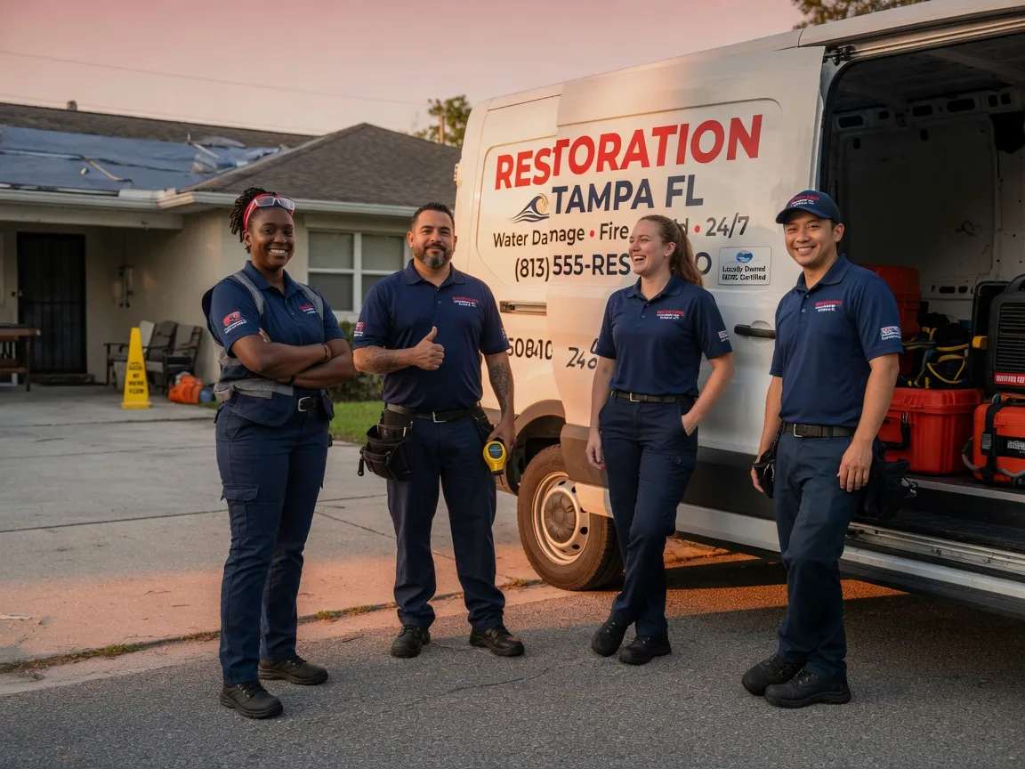 Water Damage Restoration company in Little Rock, MS
